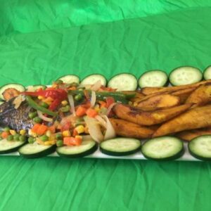 Grilled Fish\Platain