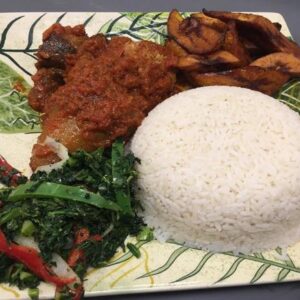 White Rice & Stew